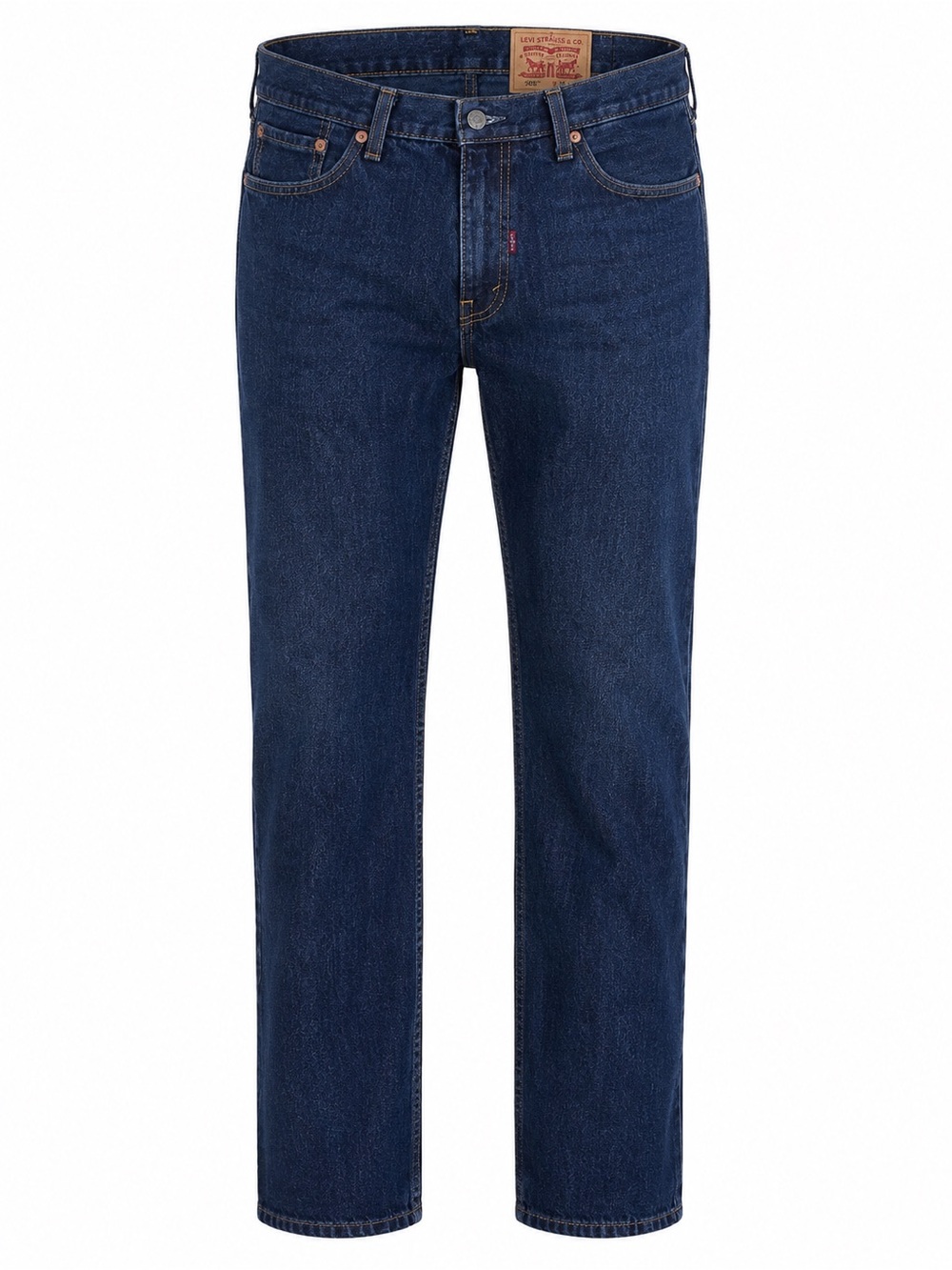 Levi’s 505 Regular Fit Jeans Men’s 36x32 Dark Wash Denim Pants - Picture 2 of 13